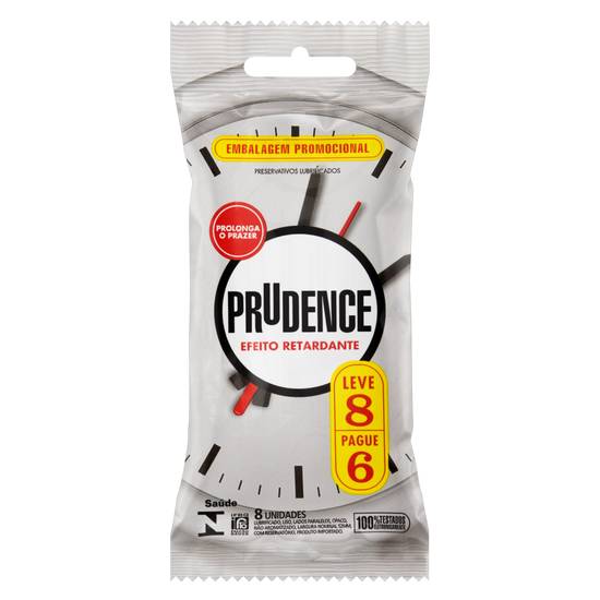 Prudence preservativo efeito retardante (8 preservativos)