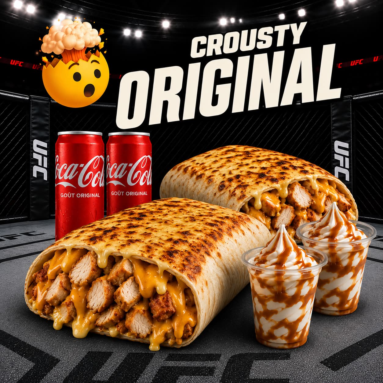 OFFRE DUO TACOS CHAMPIONSHIP GRATINÉ 🏆🧀🔥