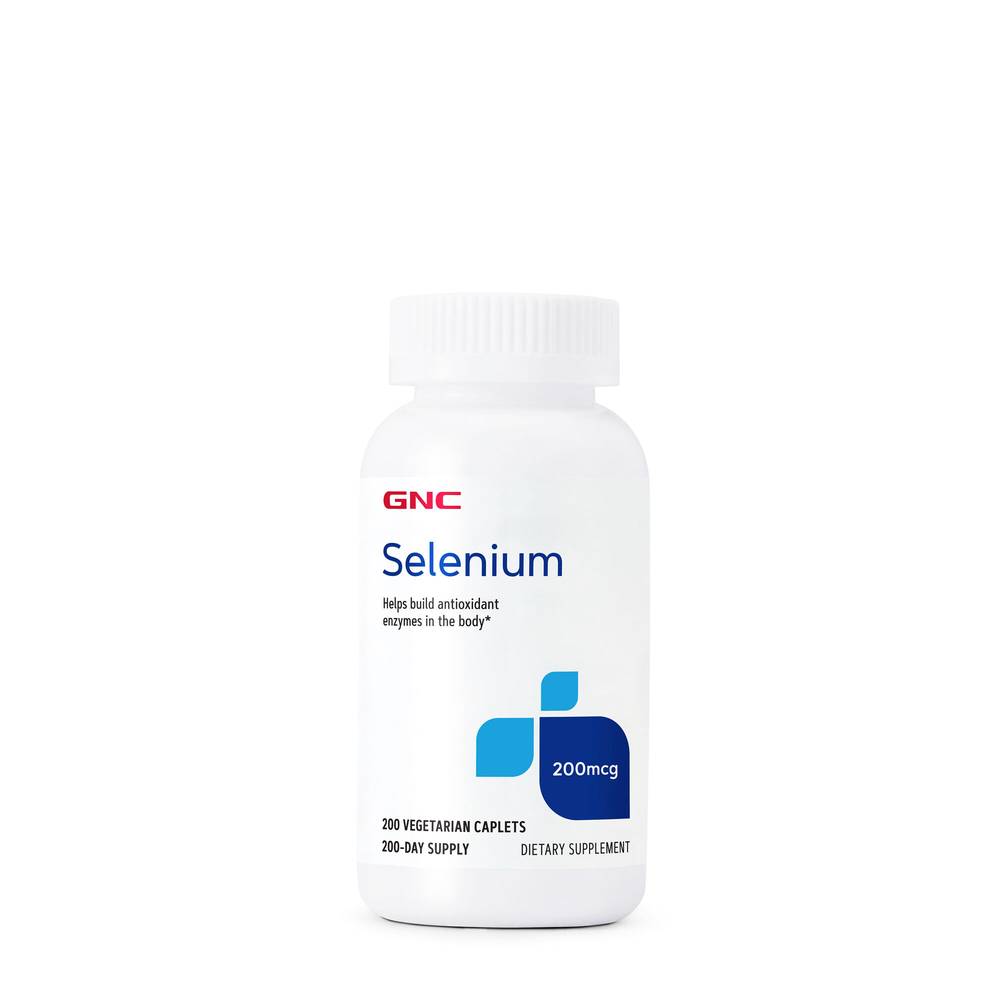 Gnc Selenium 200 Mcg Caplets (200 ct)