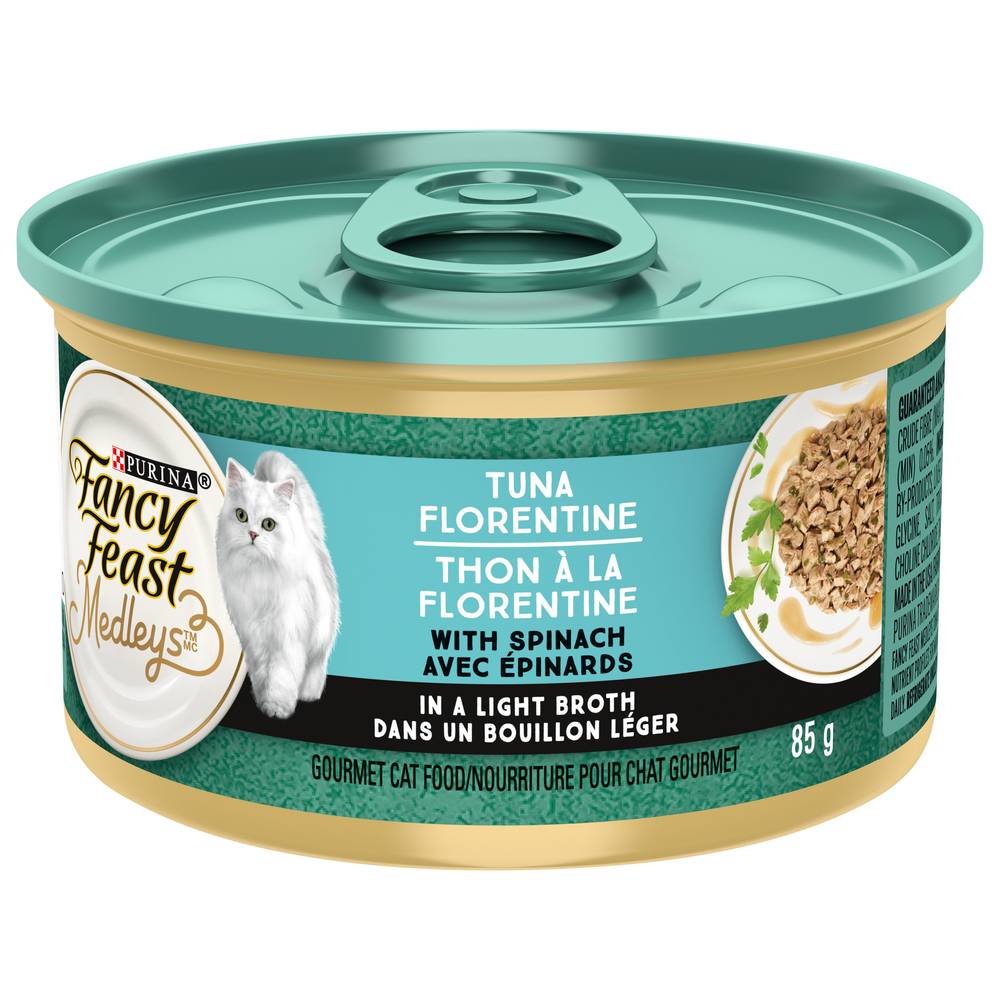 Fancy Feast Medleys Tuna Florentine Wet Cat Food (85 g)