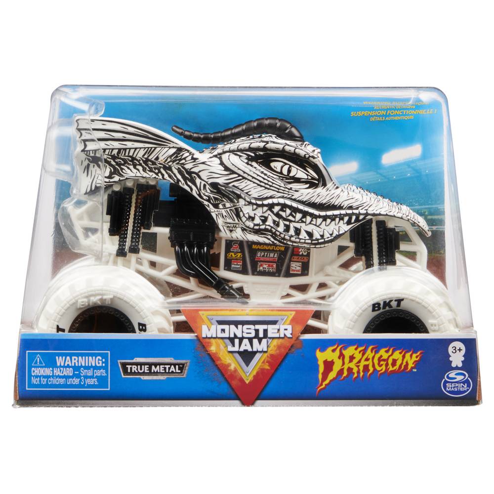 Spin Master Monster Jam Dragon Official 1:24 Monster Truck Die-Cast Vehicle