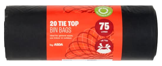 ASDA Tie Top Bin Bags (20 pack)