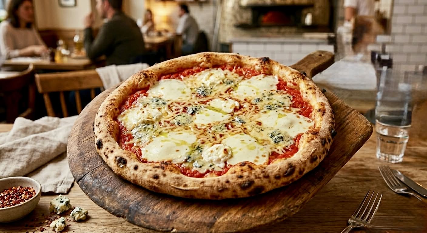 Pizza 4 fromages