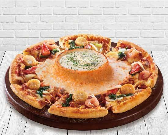 【奶香火山披薩】單點大披薩【Creamy Volcano Pizza】A La Carte Large Pizza