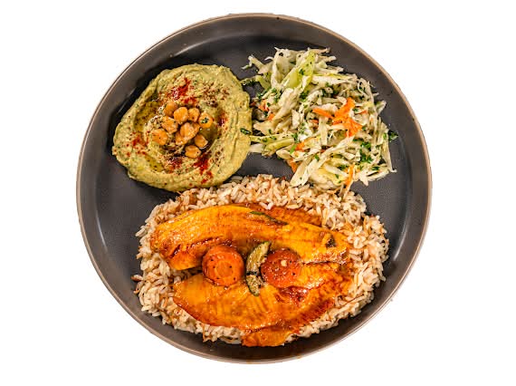 Baked Fish Plate