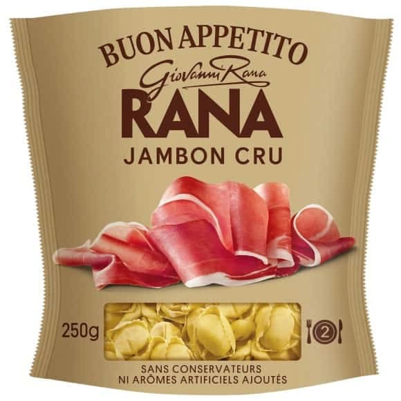 Rana - Pâtes fraîches cappelletti au jambon cru (250g)
