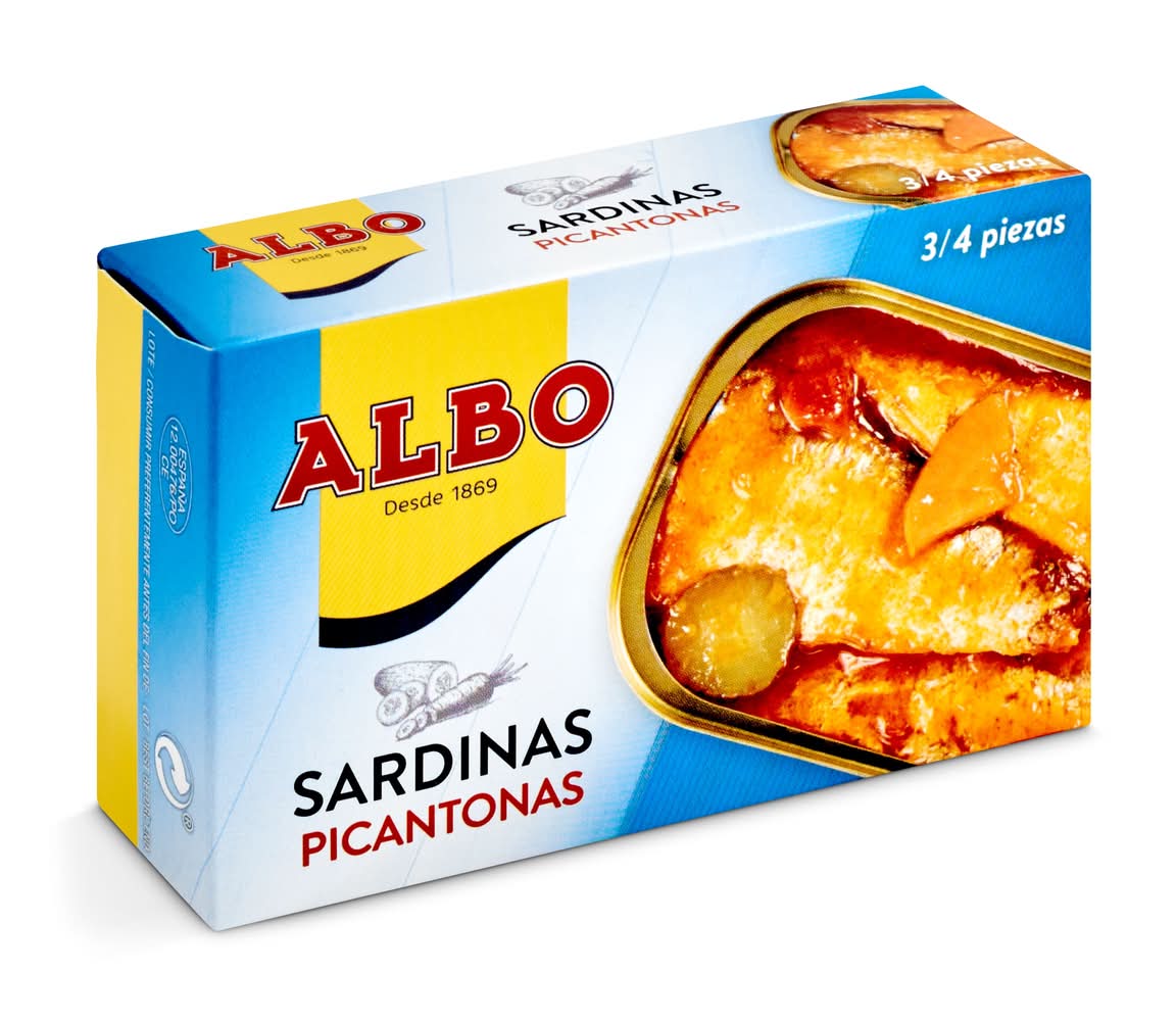 Sardinas Picantonas Albo Lata 85 G