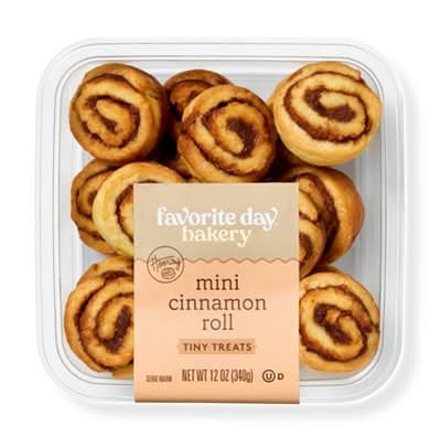Mini Cinnamon Rolls - 12ct - Favorite Day™