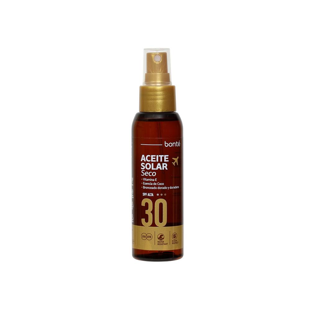 Aceite Solar Travel Spf30 Bonte 100Ml