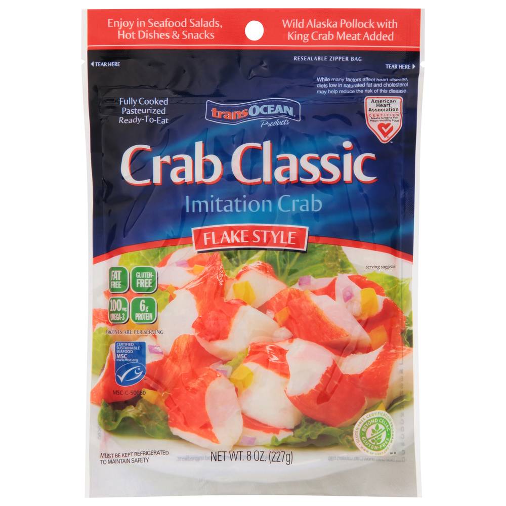 Transocean Flake Style Imitation Crab (8 oz)