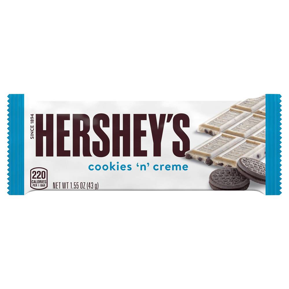 Hershey's Candy Bar, Cookies 'N' Creme (1.55 oz)