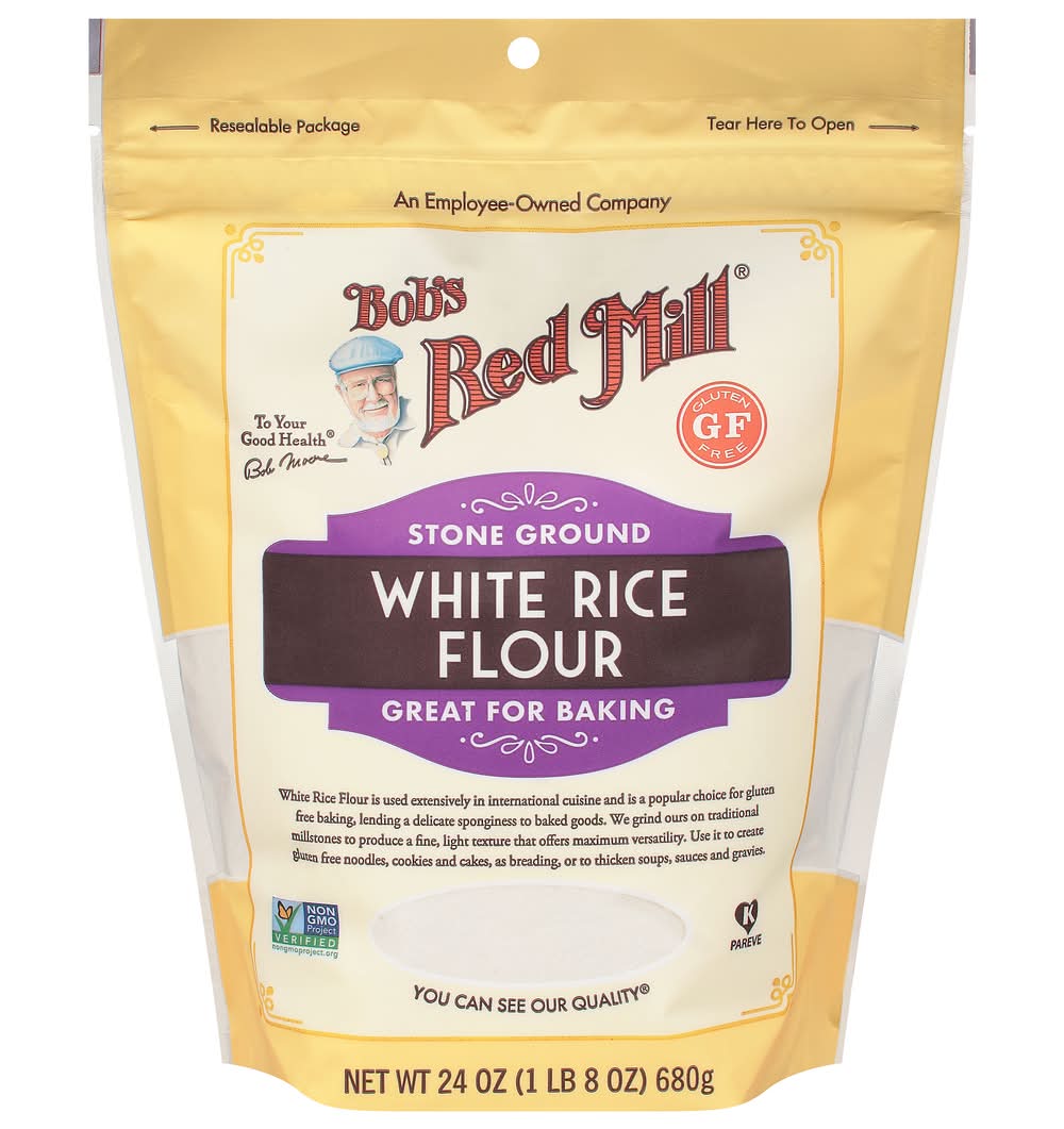 Bob's Red Mill Stone Ground White Rice Flour (24 oz)