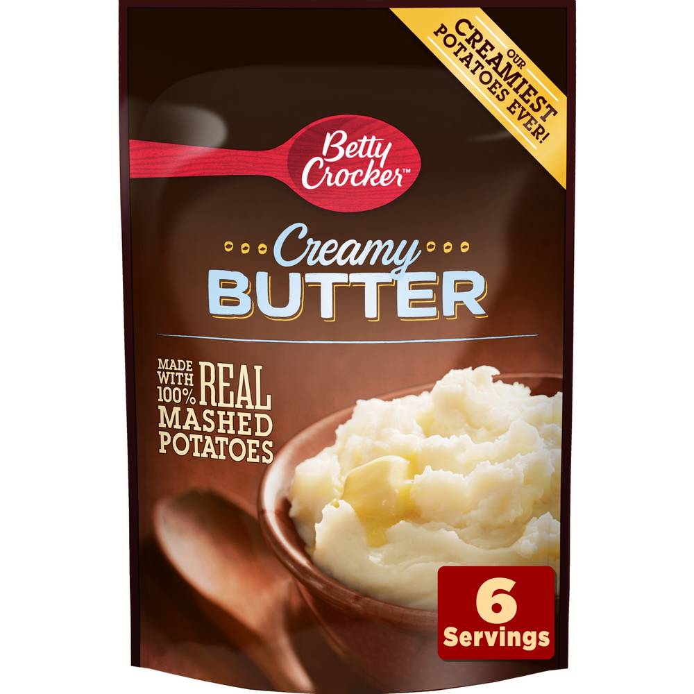 Betty Crocker Creamy Butter Mashed Potatoes, 4.7 oz