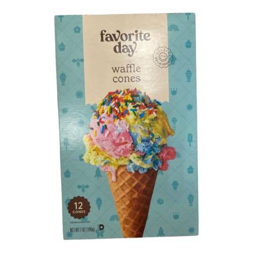Favorite Day Waffle Cones