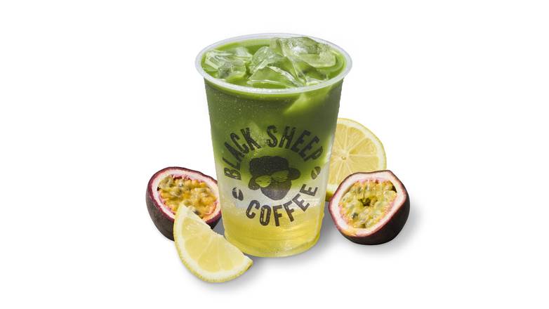 Passionfruit Matcha CBD Lemonade