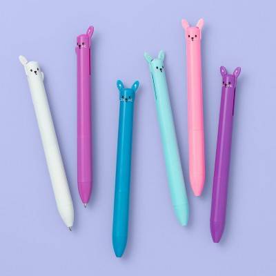 6ct Character Cat Pen Set - More Than Magic™