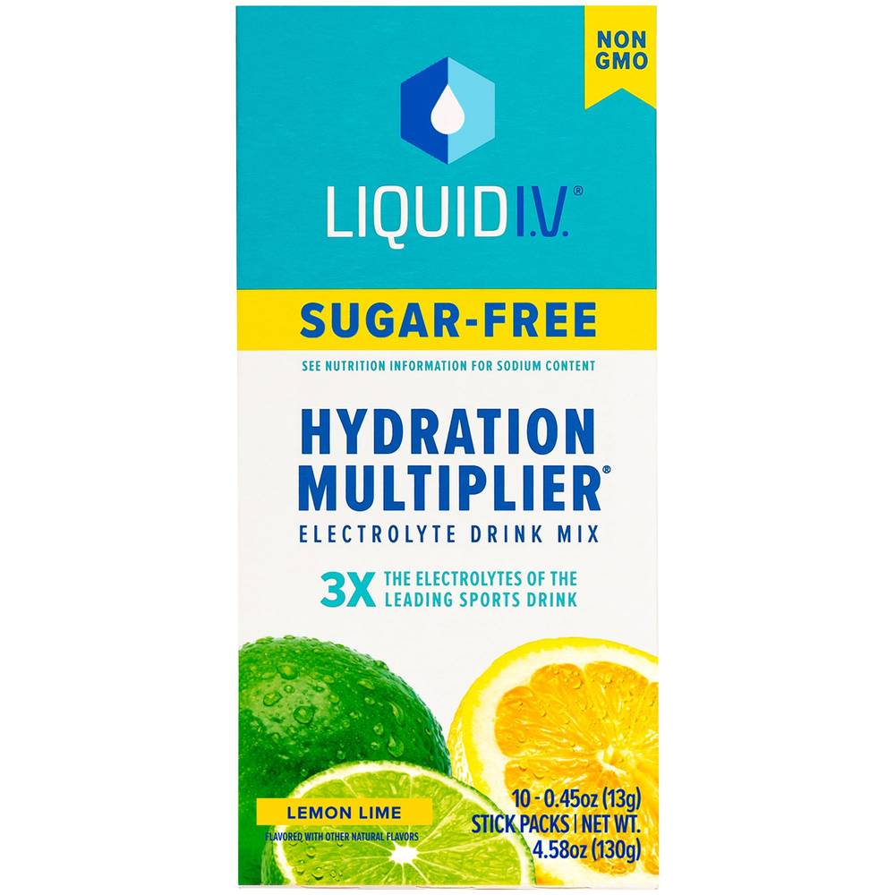 Liquid I.v. Hydration Multiplier Electrolyte Drink Mix (4.58 oz) ( lemon lime)