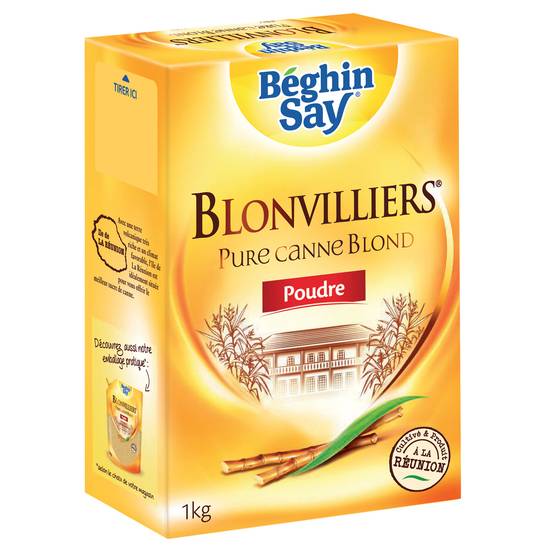 Béghin Say - Blonvilliers sucre roux de canne en poudre