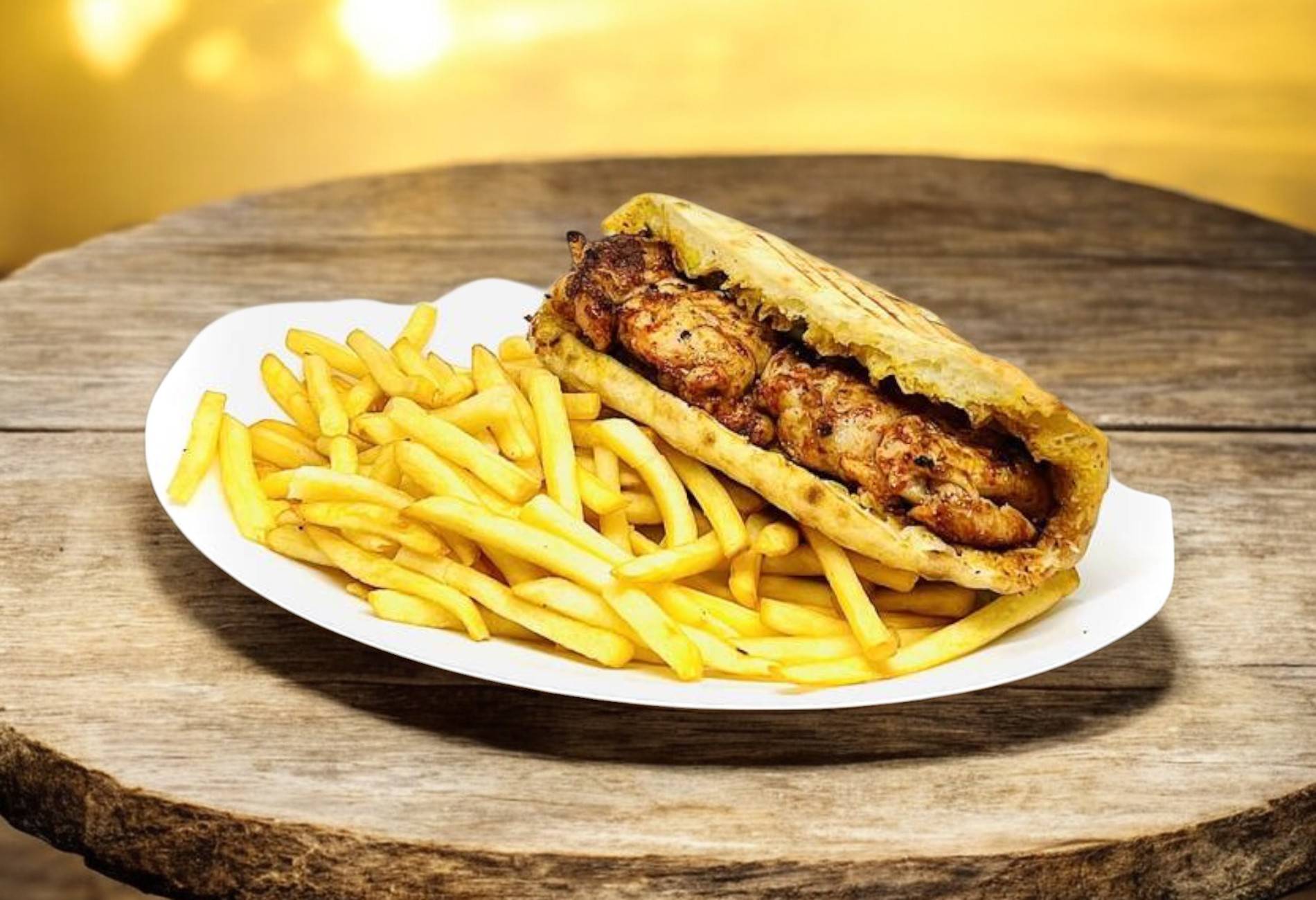 🐔 Sandwich Brochettes de Poulet