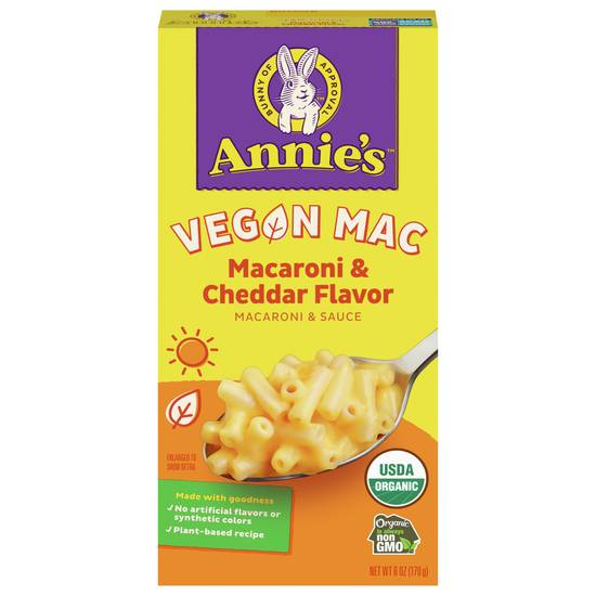 Annie's Vegan Mac & Cheddar (6 oz)
