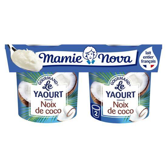Mamie Nova - Yaourt gourmand  (noix de coco)