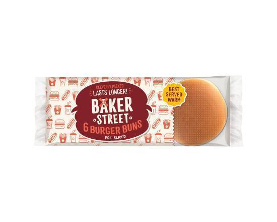 Baker Street 6 Original Burger Buns 6 pack