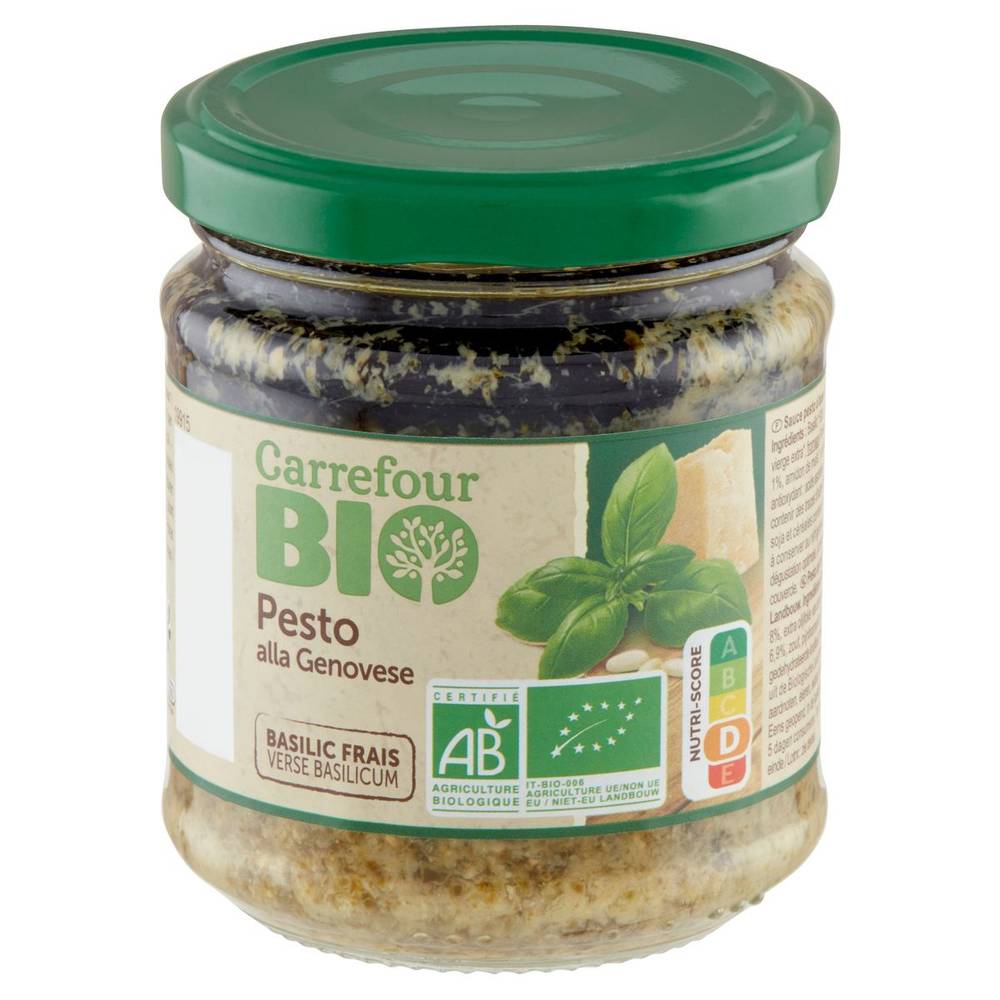 Carrefour Bio Pesto alla Genovese 185 g