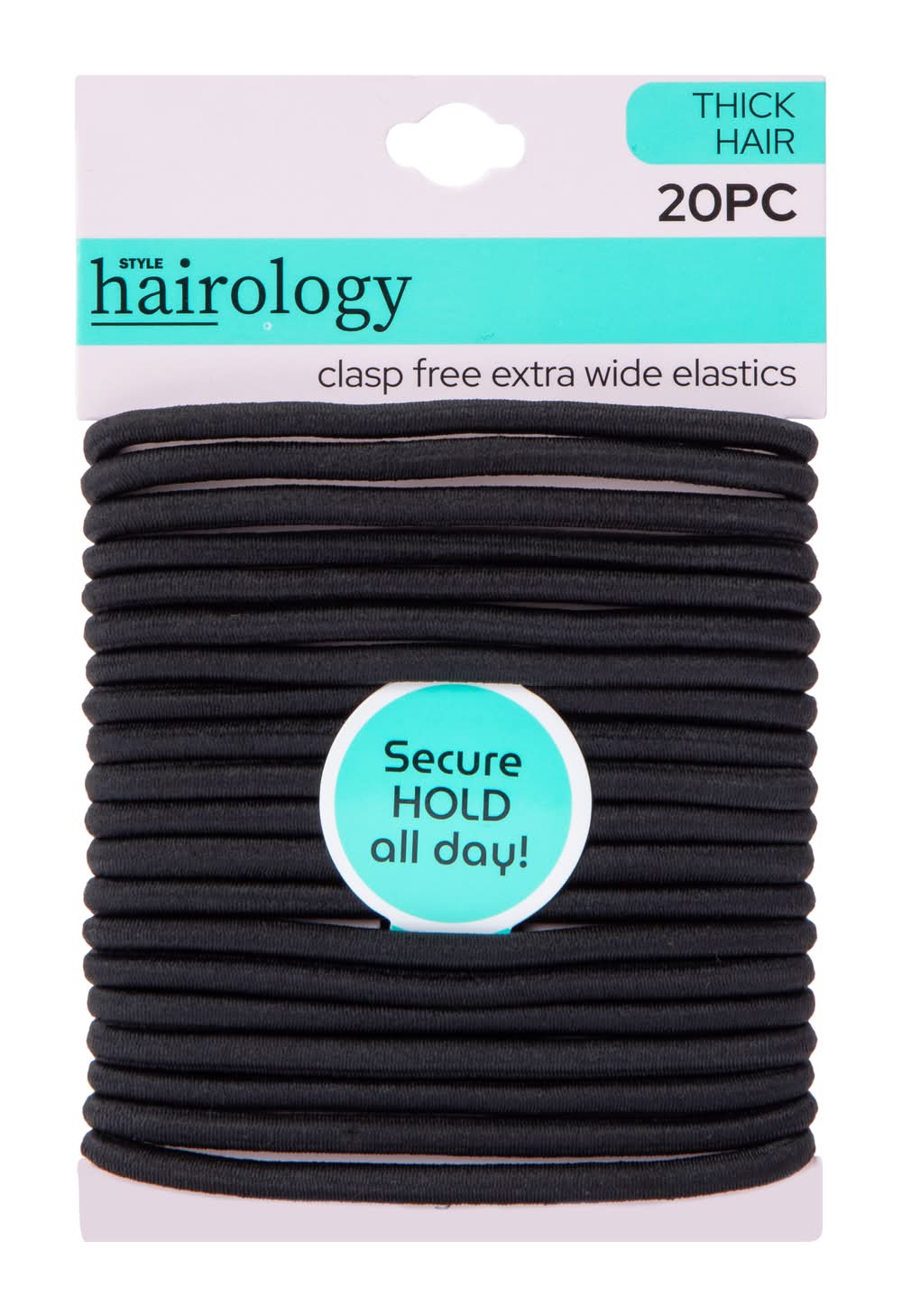 Thick Hair - Elastic Band 20-Pack