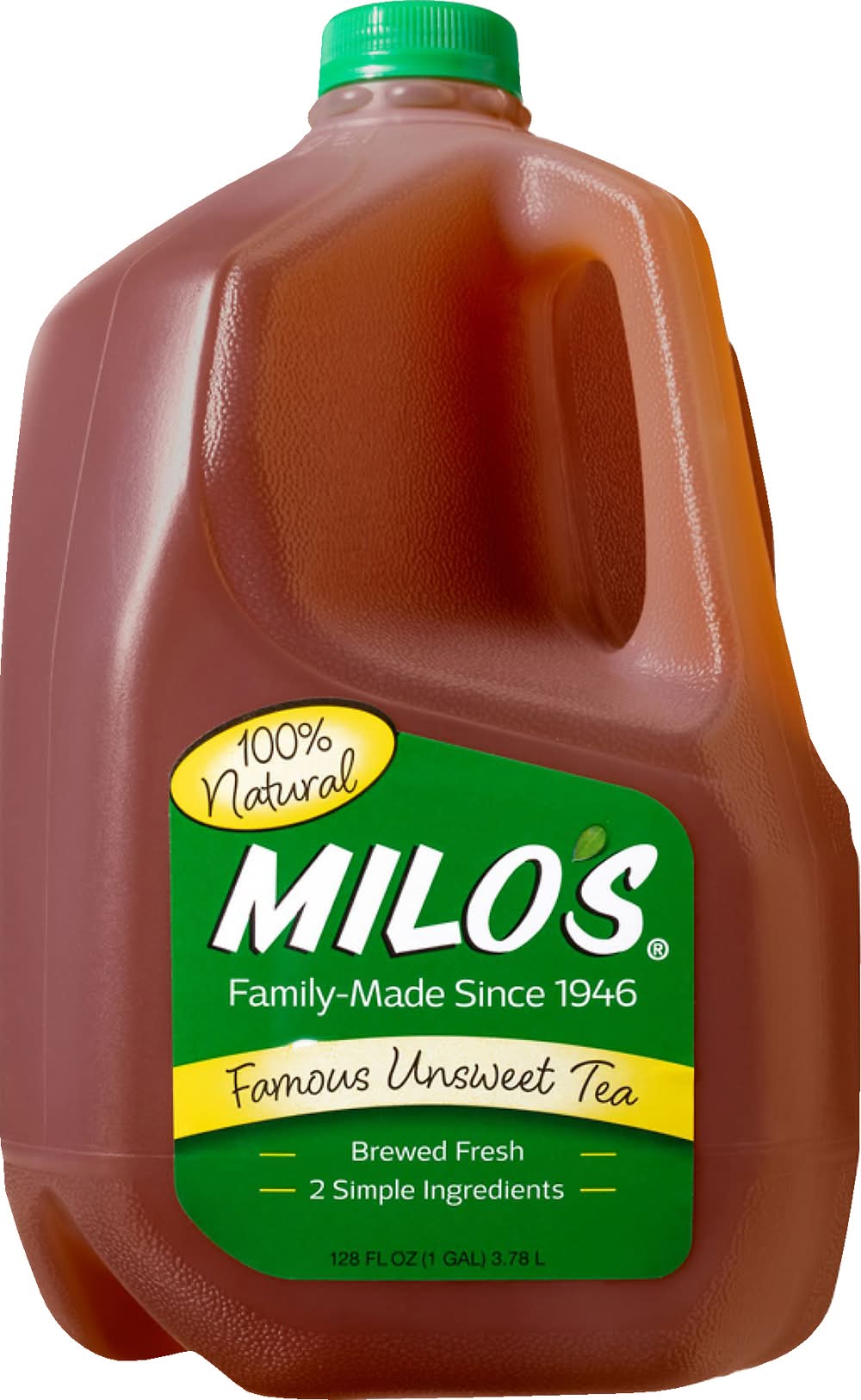 Milo's 100 Natural Famous Unsweet Tea (128 fl oz)