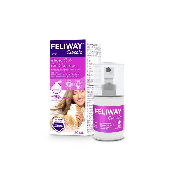 FELIWAY Classic Calming Spray for Cats (Size: 1 Count)