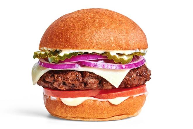 Order The No. 6 Burger food online from Burgerville #33 store, West Linn on bringmethat.com