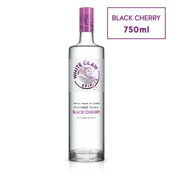 White Claw Spirits Black Cherry Flavored Vodka (750 ml)