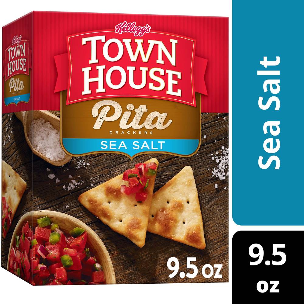 Town House Pita Crackers With Sea Salt (9.1 oz)