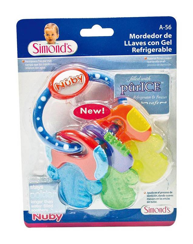 Mordedor Nuby Llaves Refrigerable SIMONDS