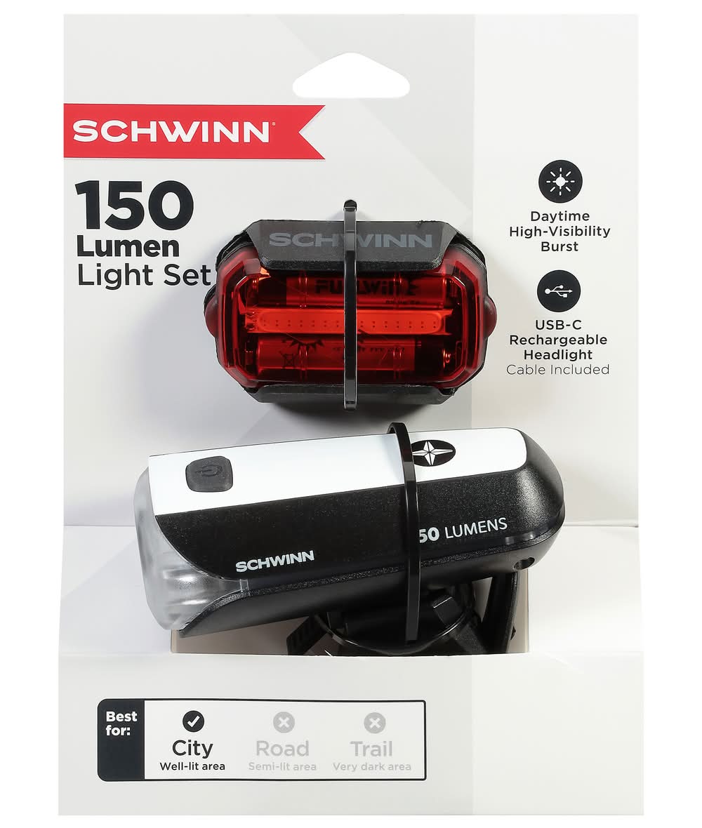 Schwinn 150 Lumen Light Set (2 ct)