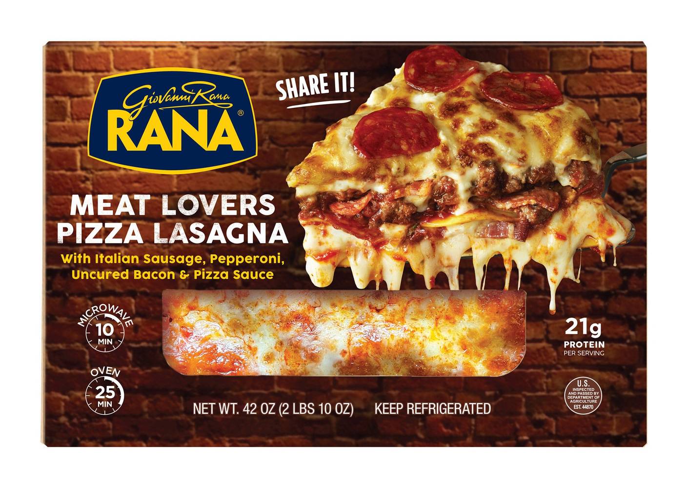 Rana Rana Meat Lover's Pizza Lasagna — product image