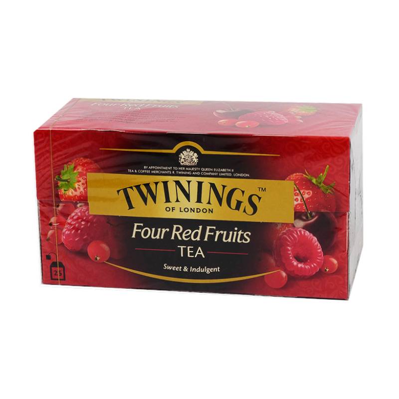 TWININGS唐寧 四紅果茶 2g x 25入 <2g克 x 25 x 1Pack包>