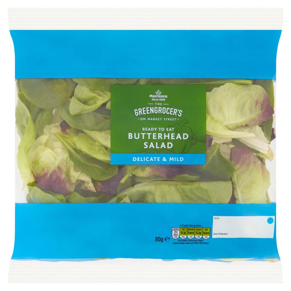 MORRISONS BUTTERHEAD SALAD 80G