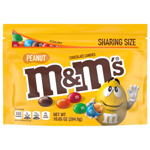 M&M's Peanut Stand Up 10.05oz