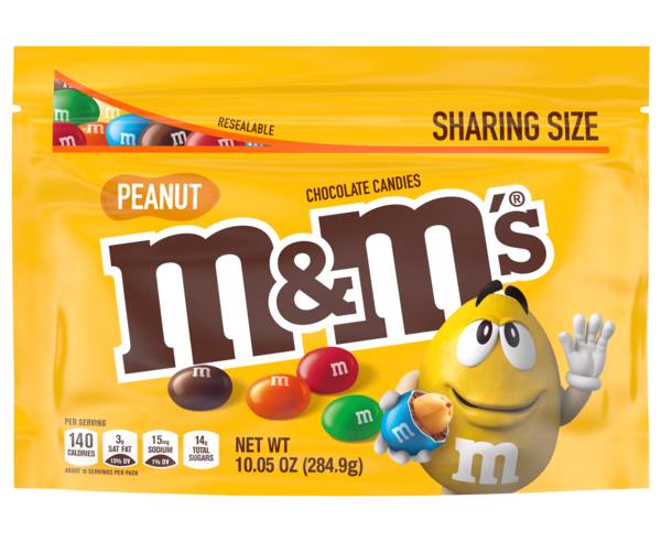 M&M's Peanut Stand Up 10.05oz