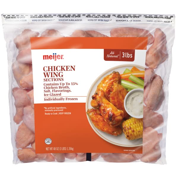 Meijer All Natural Chicken Wing (48 oz)