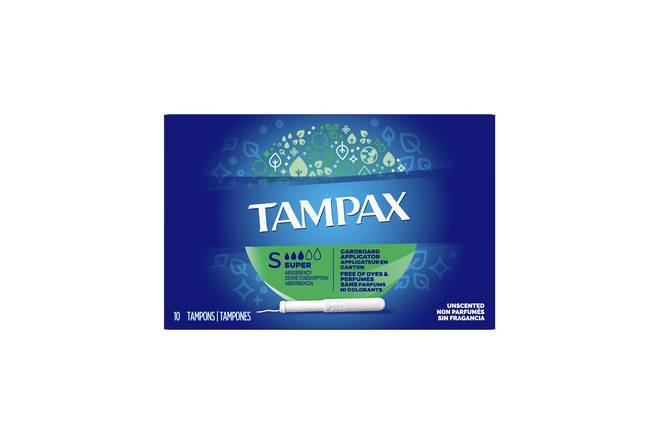 Tampax Super Tampons 10PK