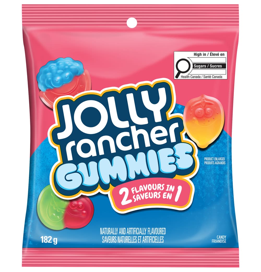 Jolly Rancher 2 In 1 Original Gummy Candy (182 g)