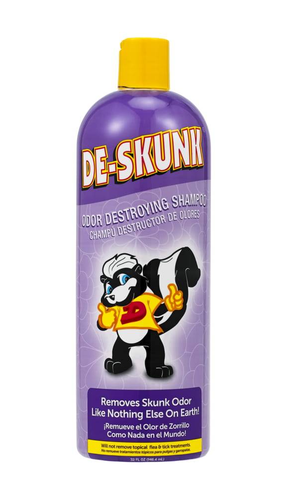 Synergylabs De-Skunk Odor Destroying Shampoo Formulated To Remove Skunk Odor (32 oz.)