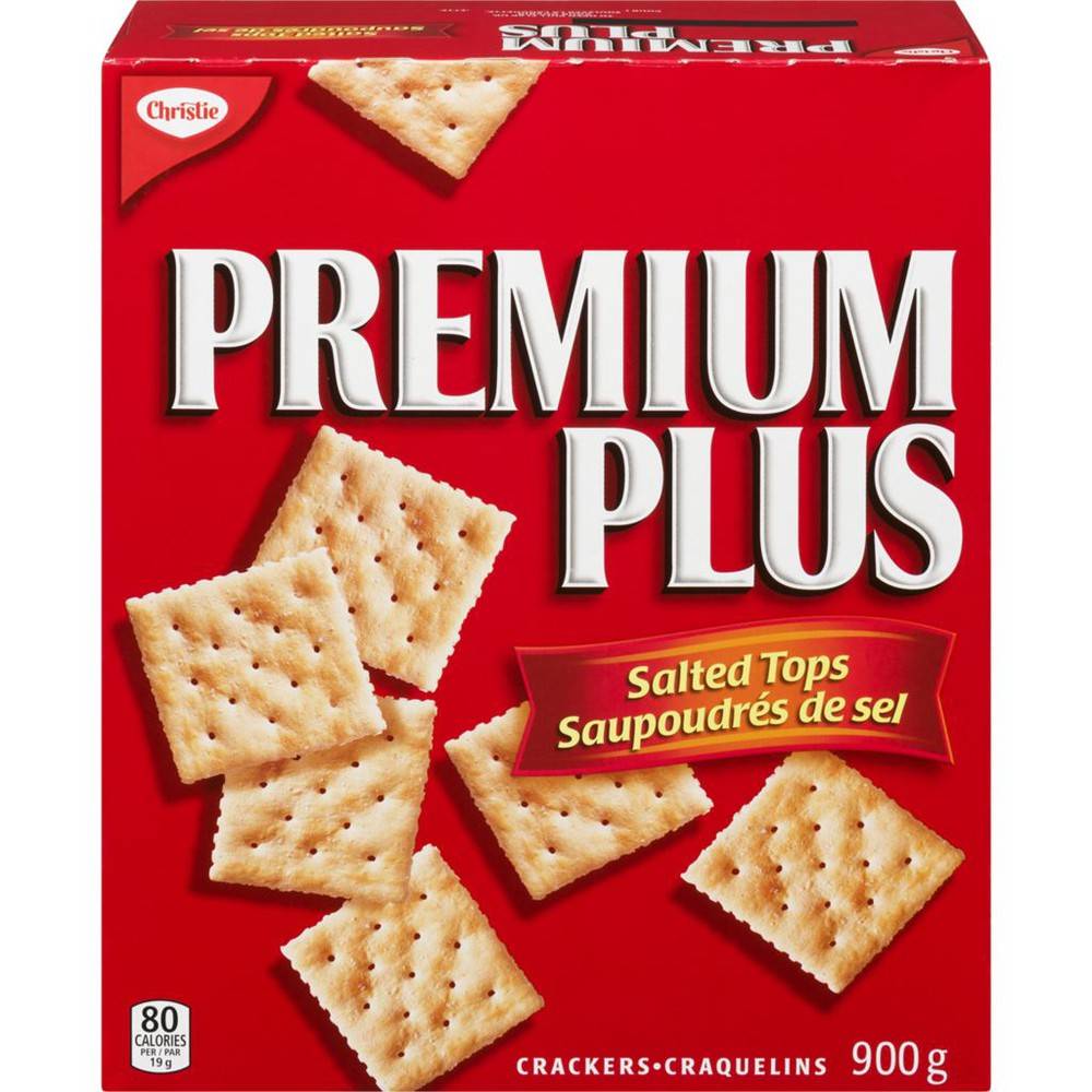 Christie premium plus salés (900 g) - plus salted crackers (900 g)