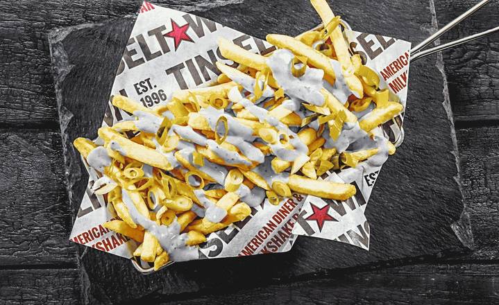 Blue Cheese Loaded Fries