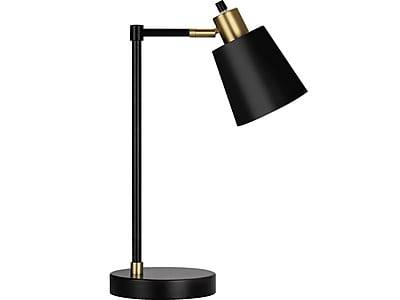 V-Light LED Desk Lamp, 19, Black/Gold, Matte (V20106TH)