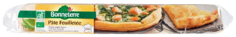 Bonneterre - Pâte feuilletée bio (250g)