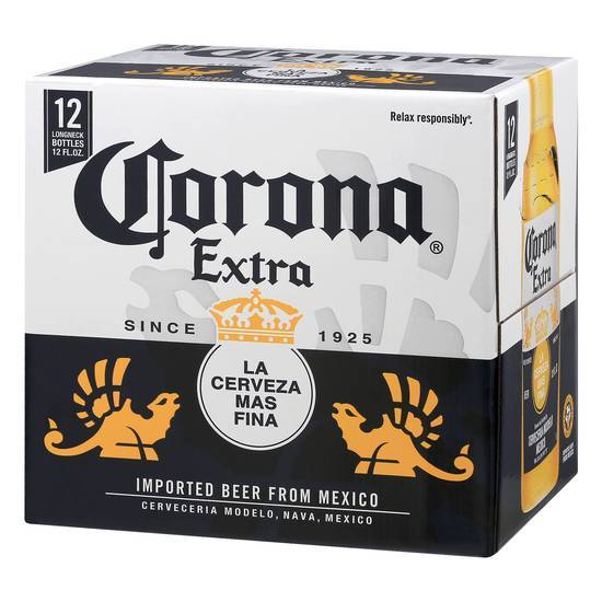Corona Extra Mexican Lager Beer (12 ct, 12 fl oz)