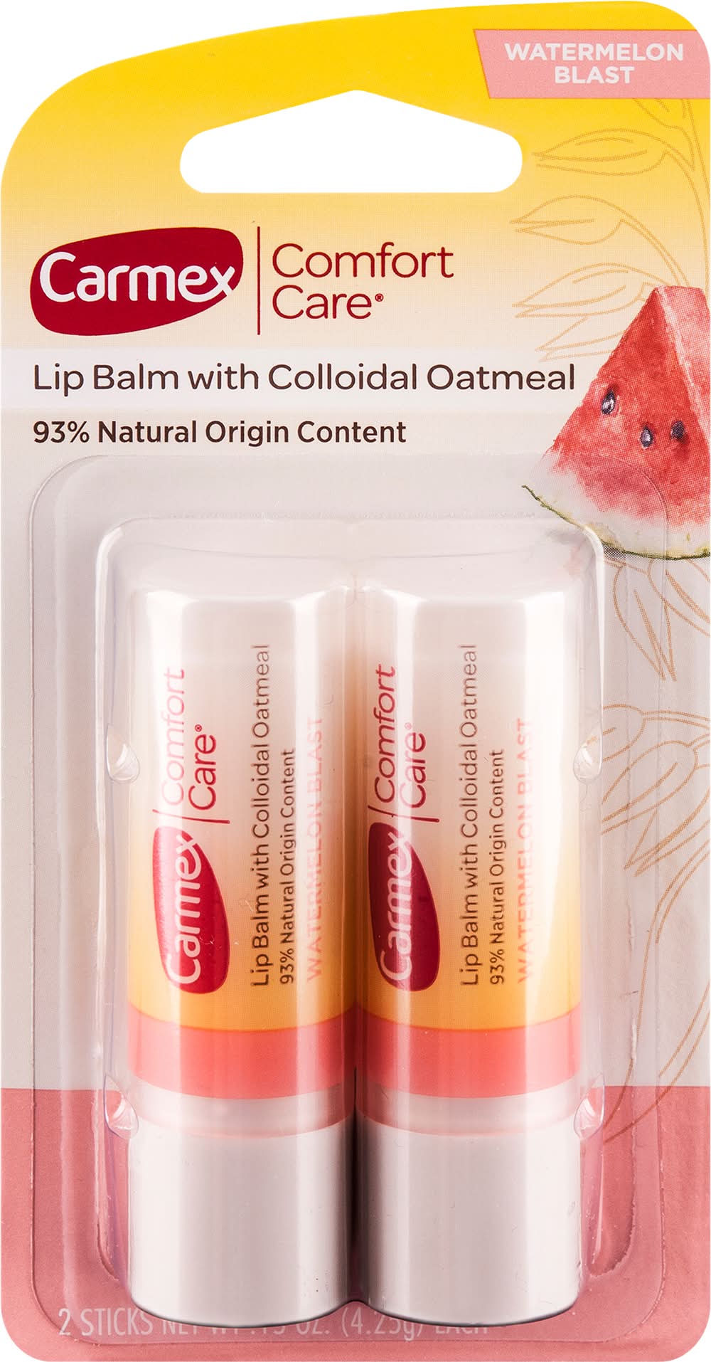 Carmex Comfort Care Watermelon Lip Balm
